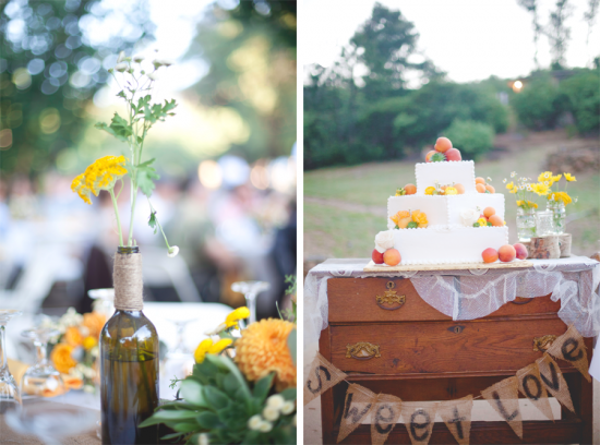 Yellow California Wedding