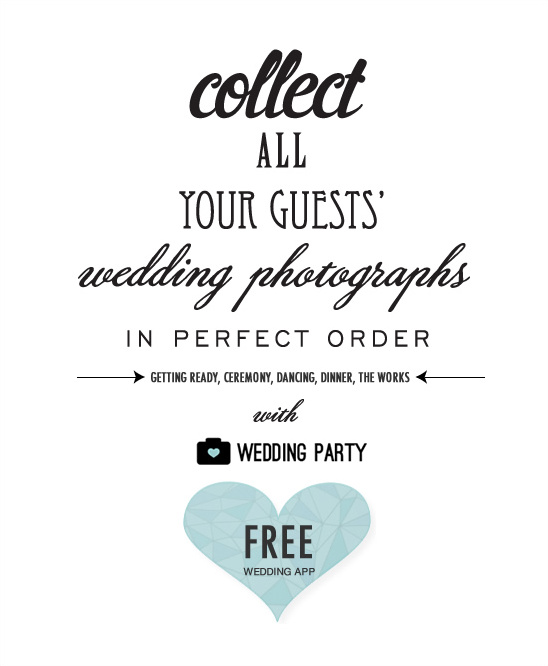 Collect All Your Guests' Photos With The Wedding Party App