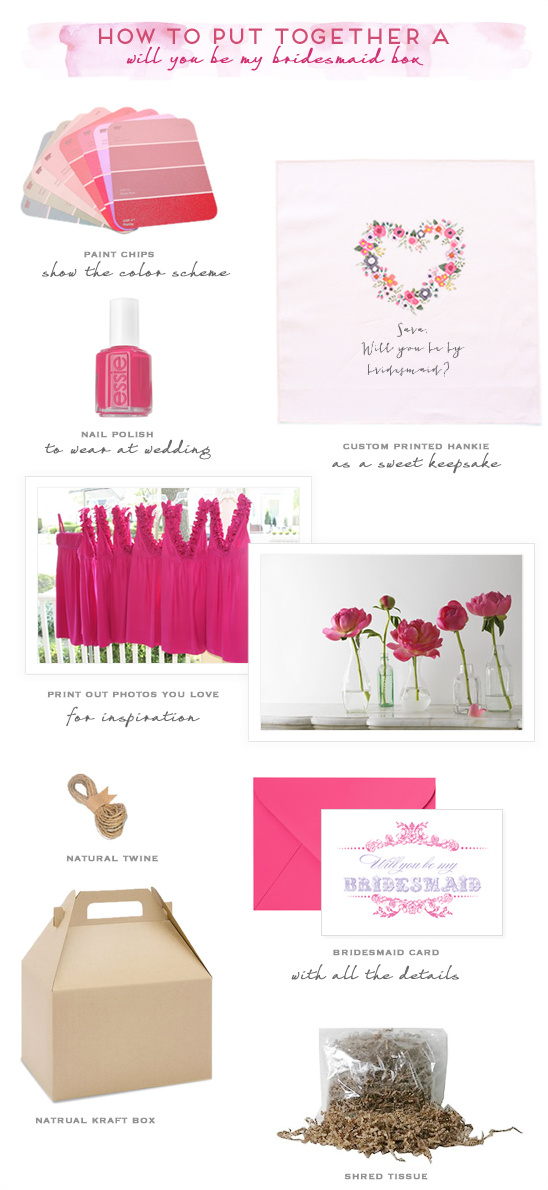 Cute Ideas To Ask Bridesmaids To Be In Your Wedding