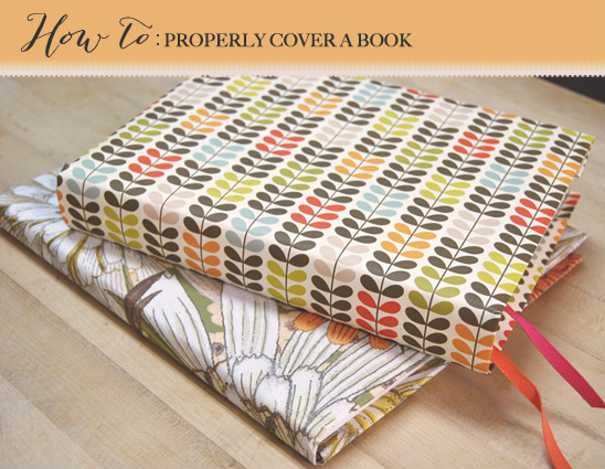 How To Cover a Book From Mayhar Designs