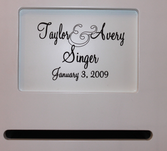 Personalized Wedding Card Box For YOU!