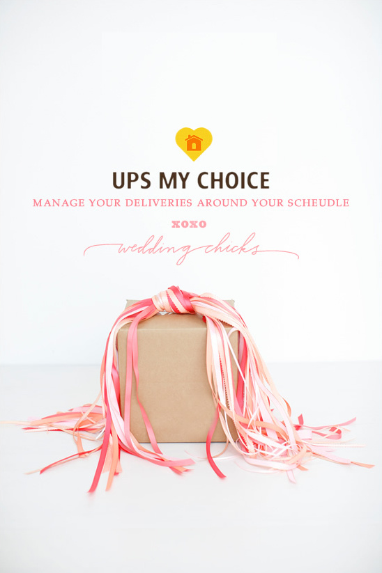 UPS My Choice - Manage Your Wedding Deliveries