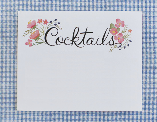 Wedding Cocktail Ideas From Dailys Cocktails + Free Cocktail Recipe Cards