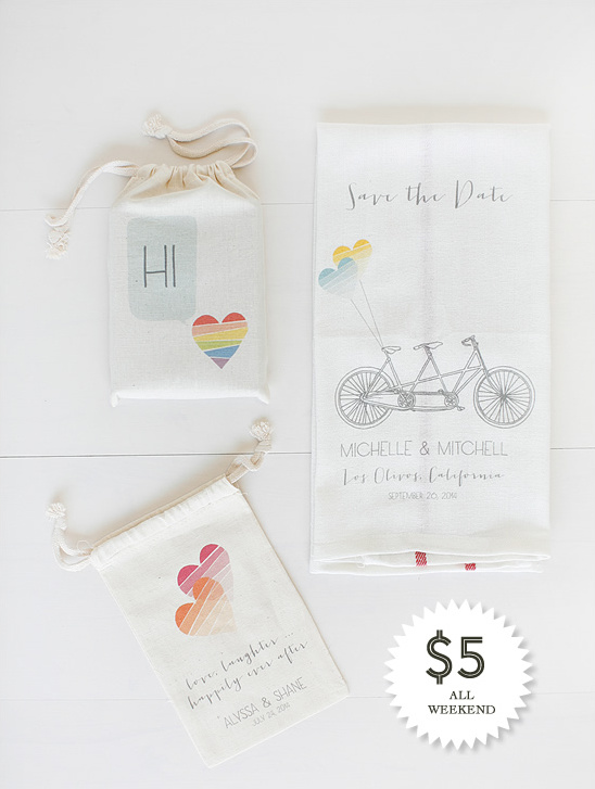 Faster Shipping At The Wedding Chicks Shop + $5 Shipping