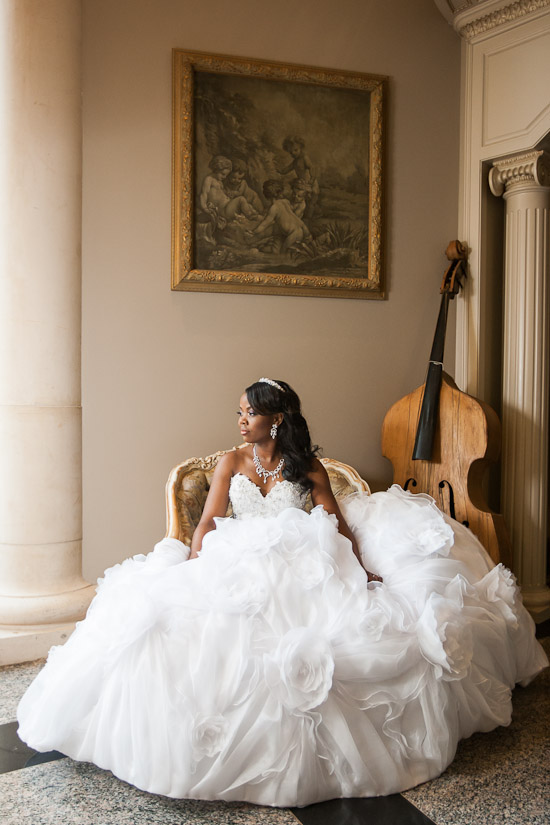 Houston Mansion Bridal Portraits