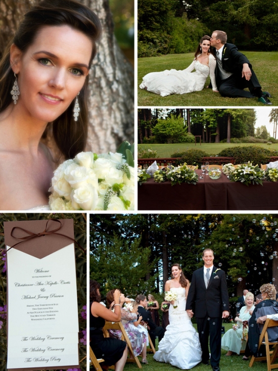 Wedding day collage: bride, groom, ceremony, decor and beautiful details