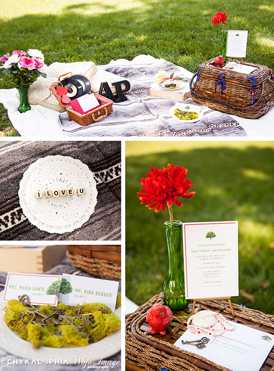 Picnic Garden Wedding Stationery & Styling