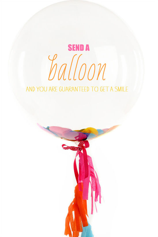 Send Someone A Smile With A Bonjour Balloon