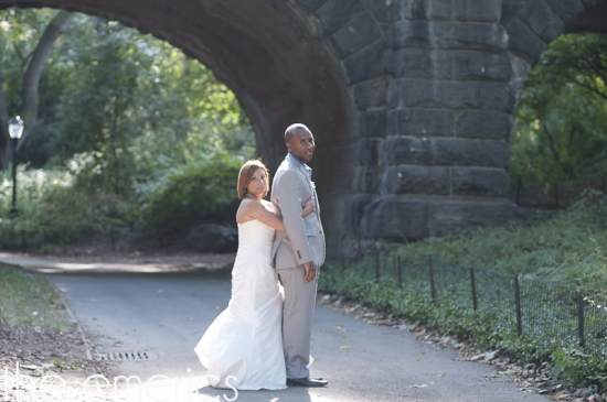 A Central Park Trash the Dress