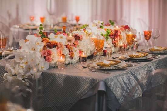 Chic Modern and Romantic Wedding by Premiere Party Central
