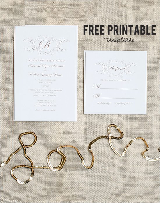 Free Wedding Templates