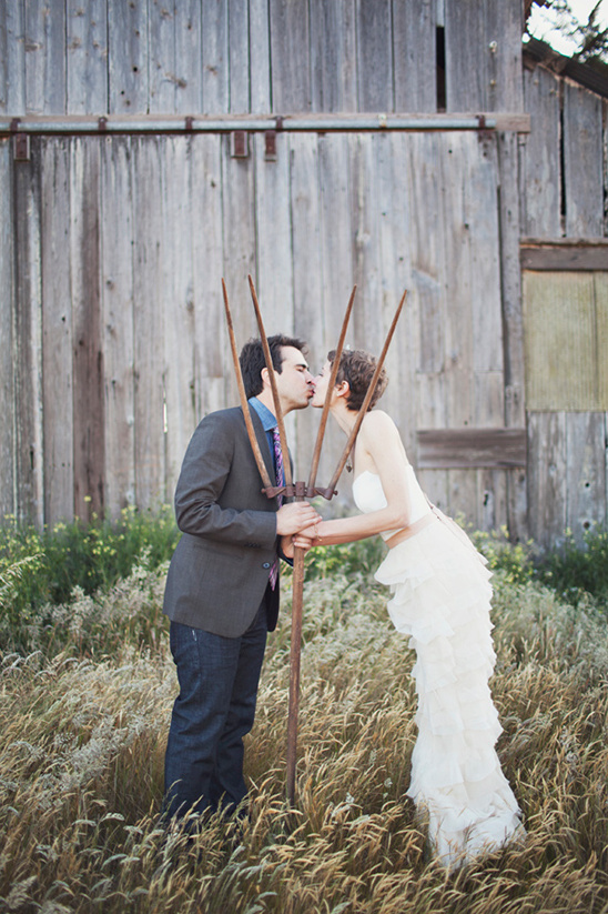 Intimate And Eclectic Northern California Wedding