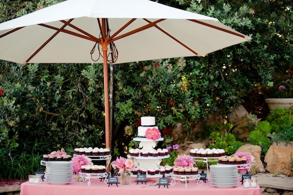 black-and-pink-malibu-wedding