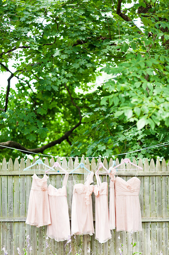 Pink And White Garden Wedding