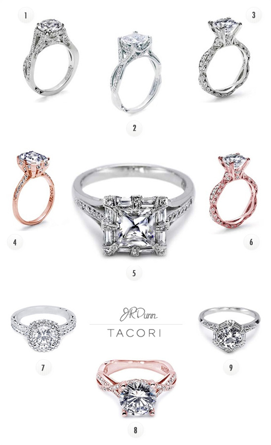 Designer Engagement Rings From Tacori