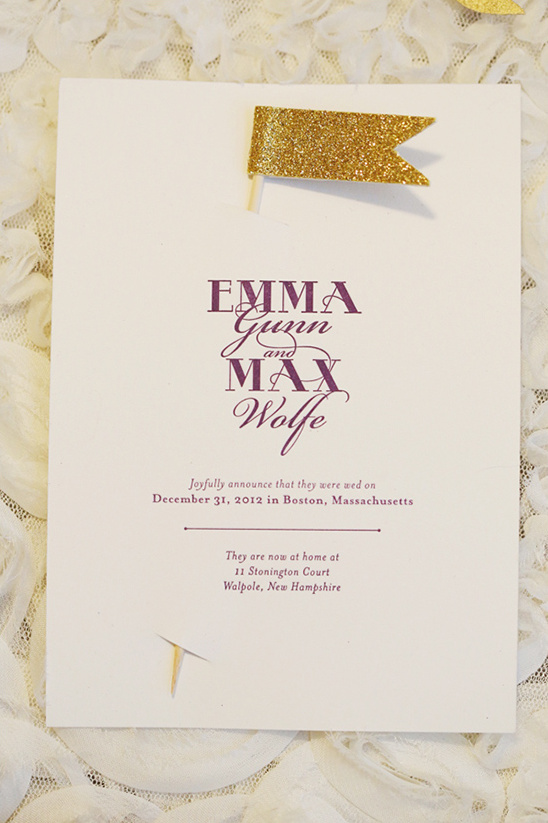 New Year's Eve Wedding Ideas