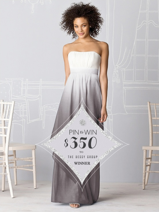 Wedding Chicks Pin It To Win It | $350 From Dessy Winner