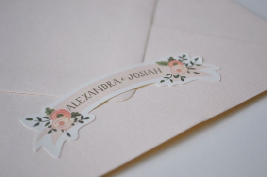 Dreamy Custom Wedding Labels & Such