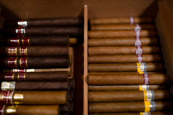 Cuban Cigars as Wedding Favors