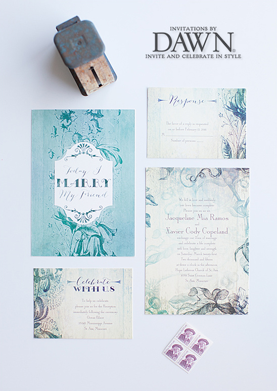 Stylish And Fun Wedding Invitations By Dawn