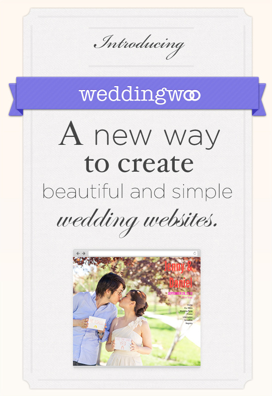 Wedding Websites From WeddingWoo