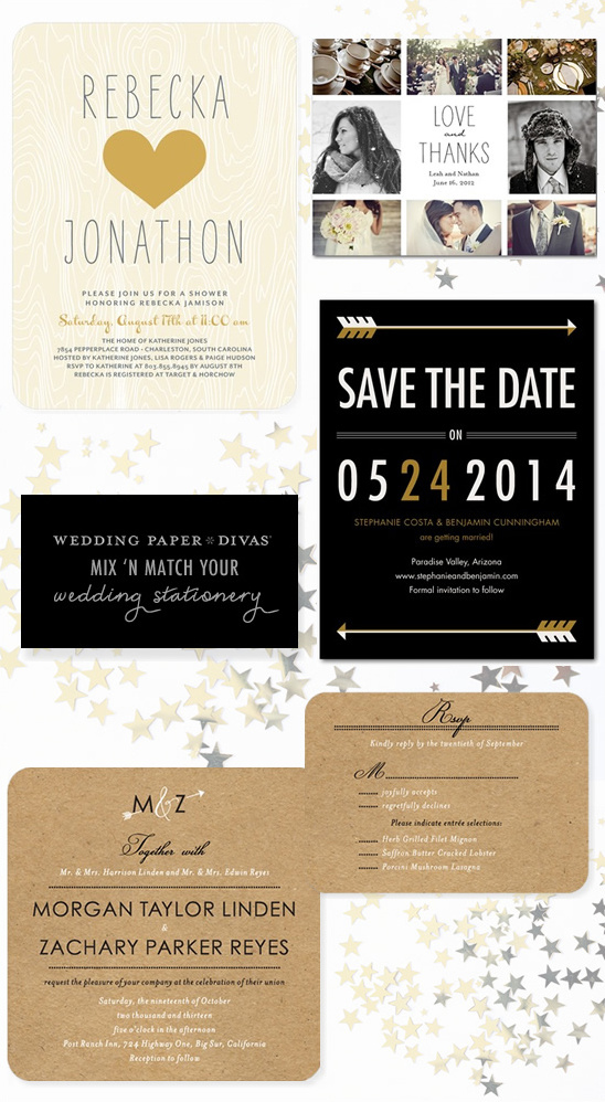 Win $300 To Wedding Paper Divas + New Wedding Stationery