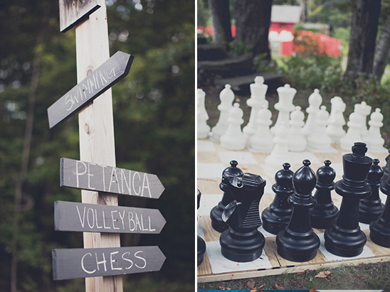 Outdoor games: swimming, petanca, volleyball, chess
