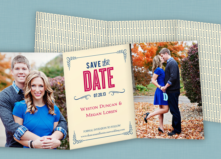 Save the Date Cards -- Happily Ever Headlines