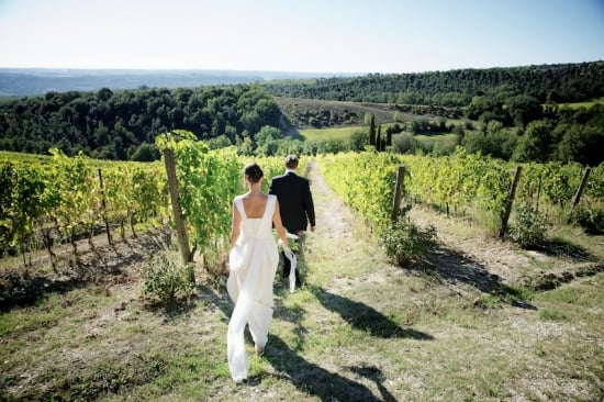 Italy Vineyard Rustic Wedding