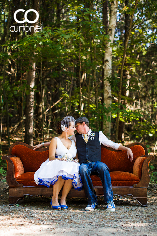 Shelley & Joseph | Vintage Cottage Campout Wedding Weekend in Ontario