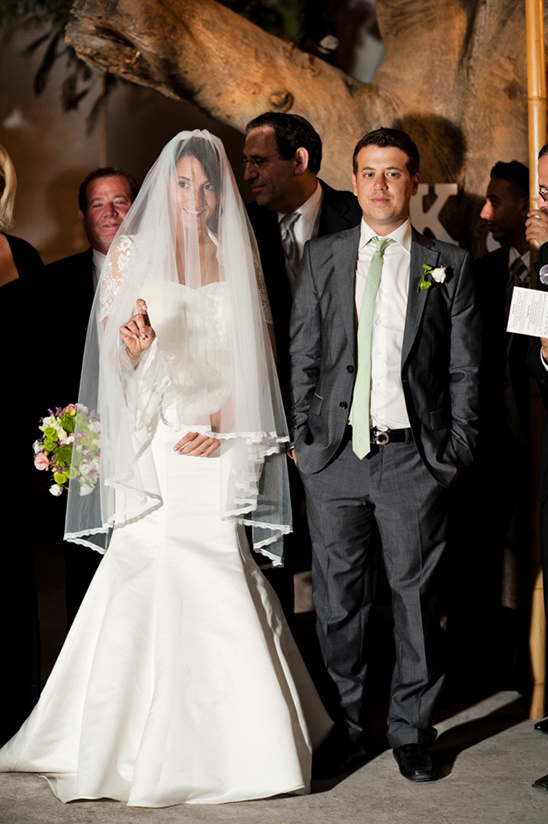 Bride and groom wedding ceremony