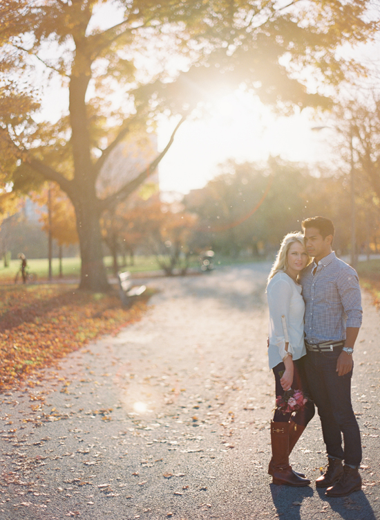 Chicago Film Engagement Session by Stacy Able Photography