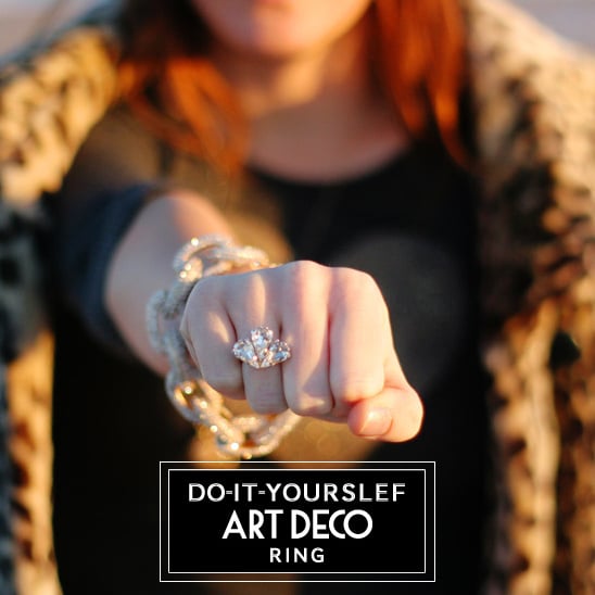 Do-It-Yourself Art Deco Ring