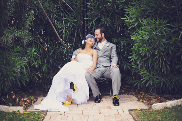 fun-filled-yellow-and-gray-wedding