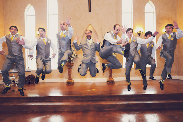 fun-filled-yellow-and-gray-wedding