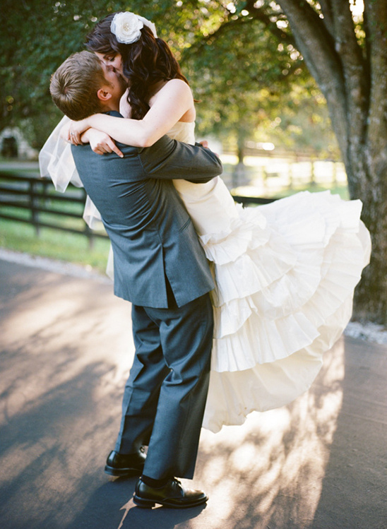 Nashville, TN Soft Pink And Gray Wedding