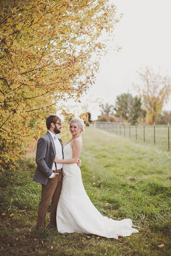 On Trend DIY Backyard Fall Wedding