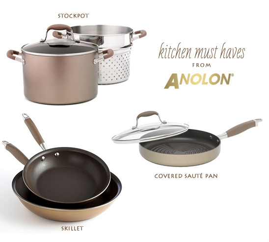 Anolon kitchen cookware set, a perfect set for every chef
