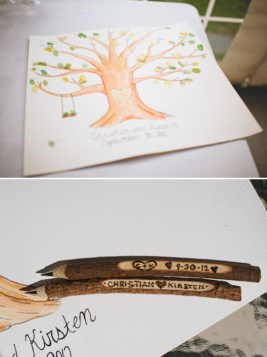 guest book tree