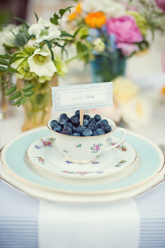 Vintage Blueberry Wedding Ideas