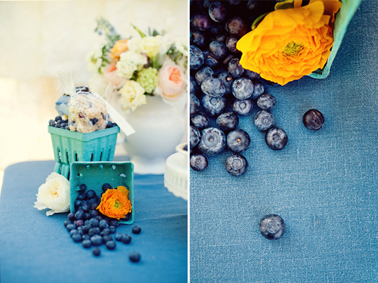 Vintage Blueberry Wedding Ideas