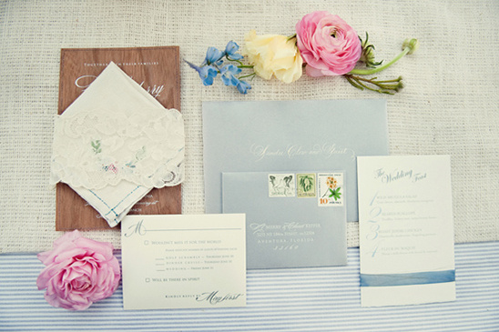 Vintage Blueberry Wedding Ideas