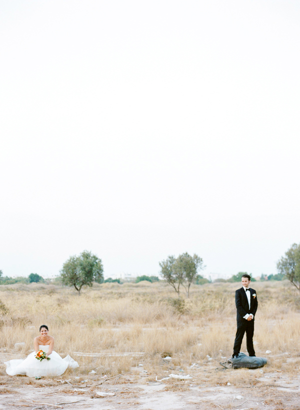 coral-and-yellow-beach-wedding