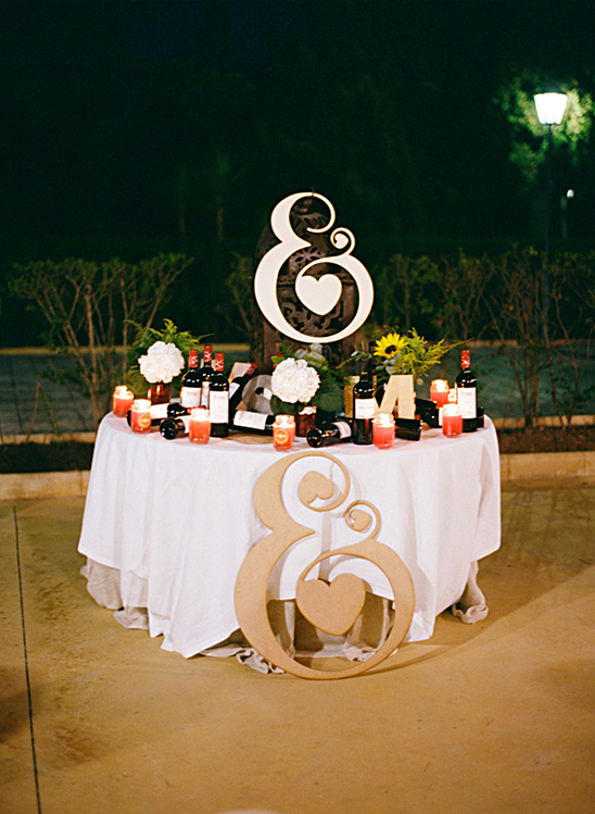 ampersand wedding ideas