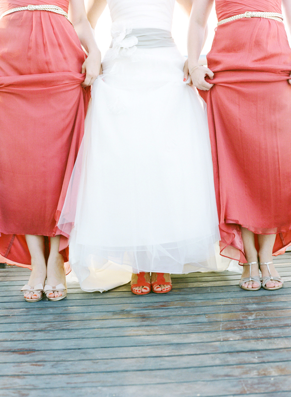 coral-and-yellow-beach-wedding