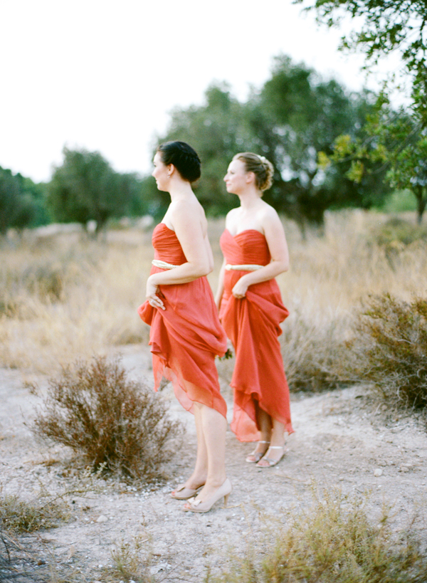 coral-and-yellow-beach-wedding