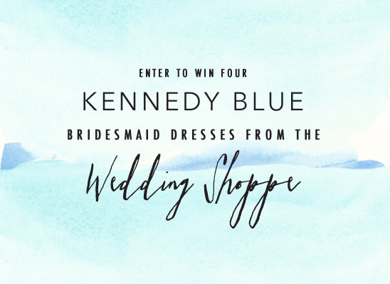 Win Kennedy Blue Dreses Wedding Shoppe