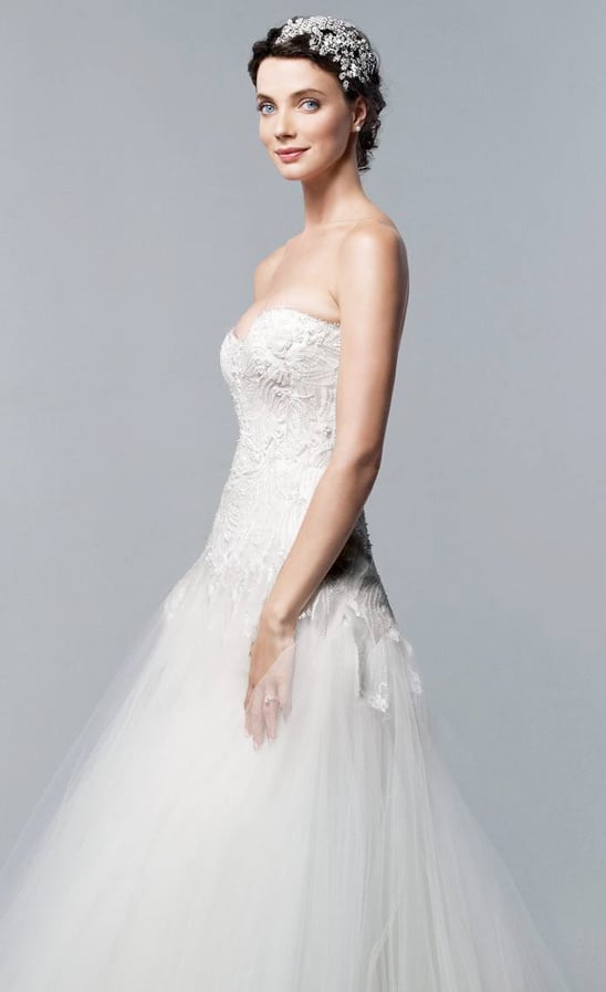 Monique Lhuilllier Wedding Gown
