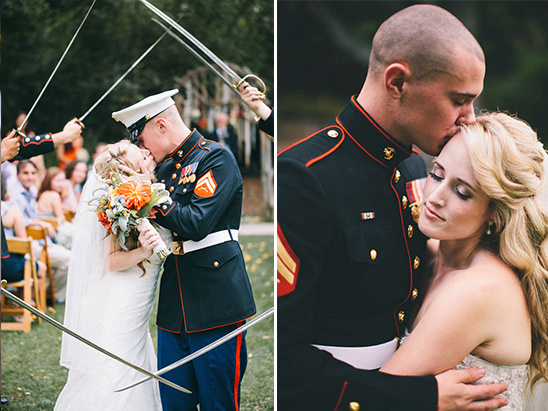 military wedding ideas