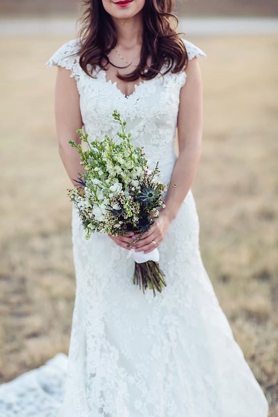 lace wedding gown by Allure Bridals